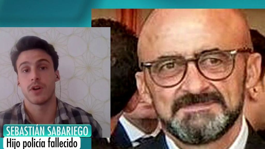 La familia del inspector Sebastián Sabariego lucha porque se haga justicia: "Se contagió debido a su trabajo"
