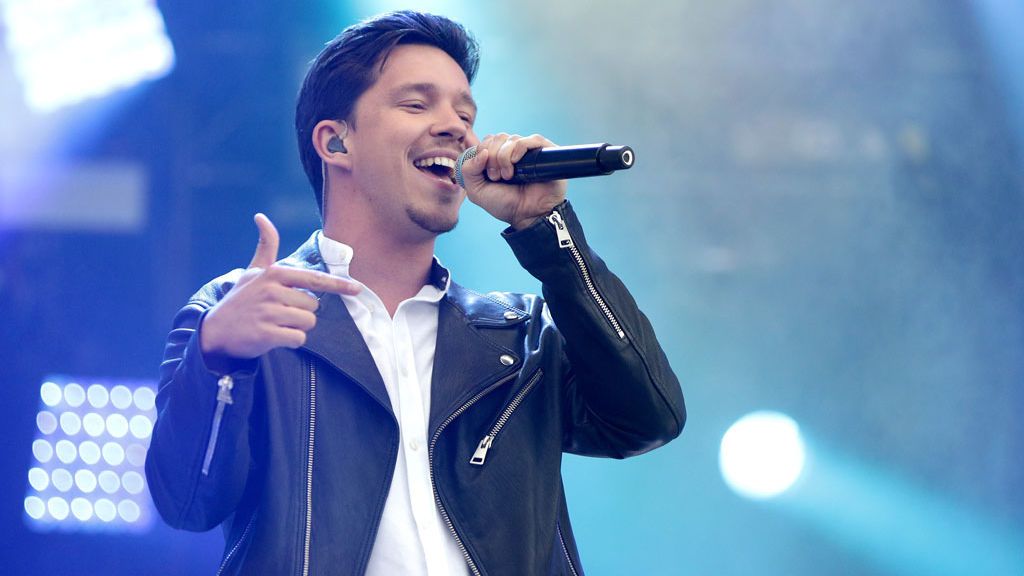 Nico Santos, actuando en un festival de Viena (Austria), en 2018