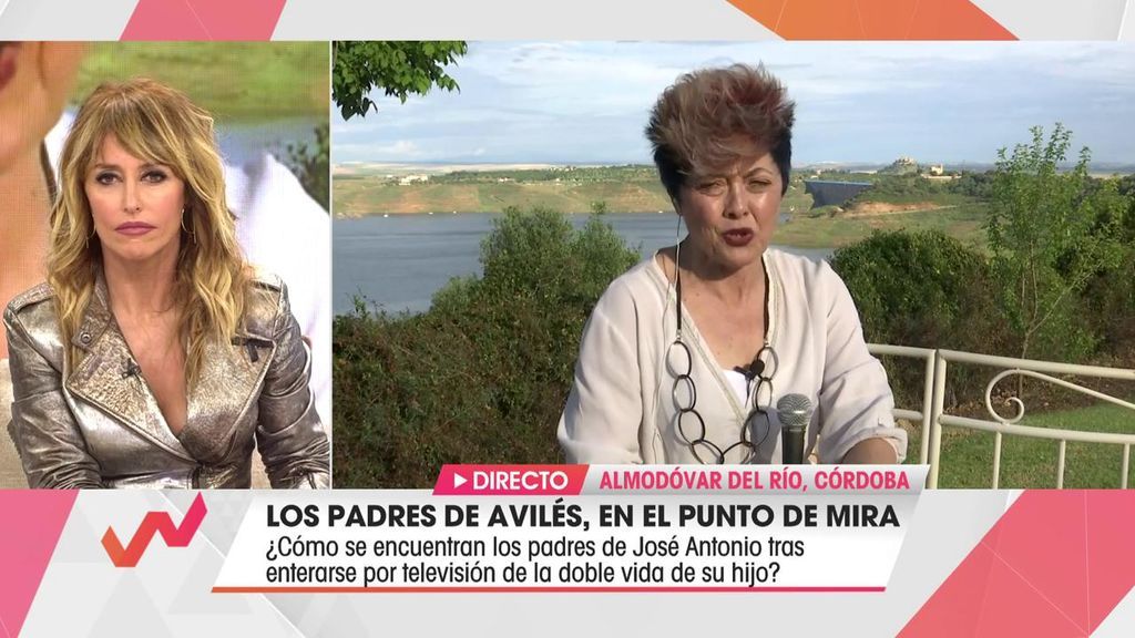 Carmen reacciona a la entrevista de su hijo