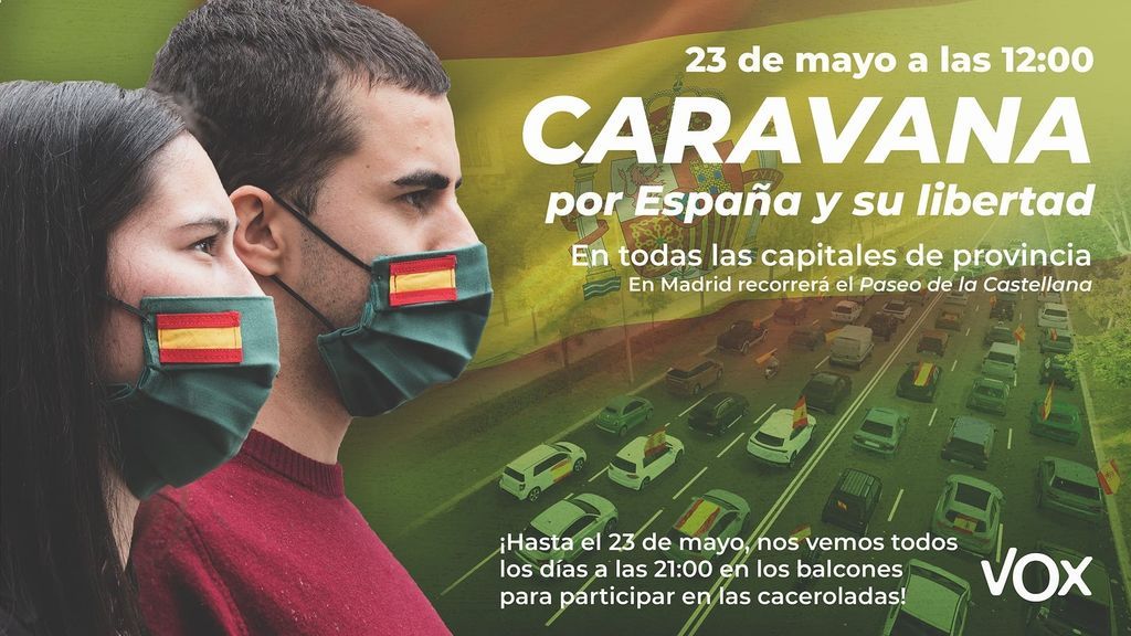Delegación del Gobierno prohíbe las manifestaciones anunciadas por Vox en Castilla y León para el 23 Delegación del Gobierno prohíbe las manifestaciones anunciadas por Vox en Castilla y León para el 23