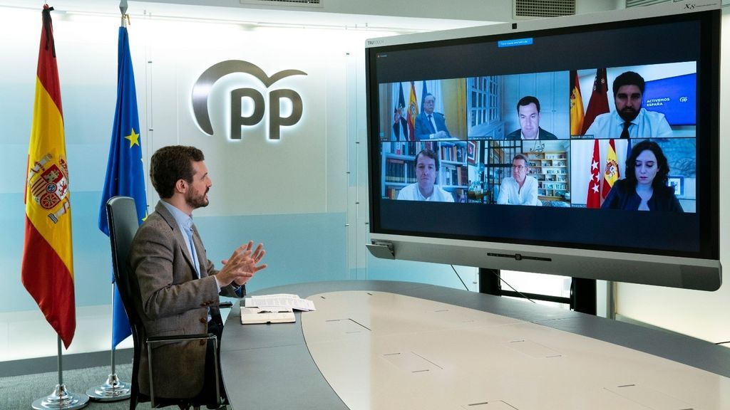 Casado y los presidentes autonómicos del PP rechazan prórroga de un mes del estado de alarma Casado y los presidentes autonómicos del PP rechazan prórroga de un mes del estado de alarma