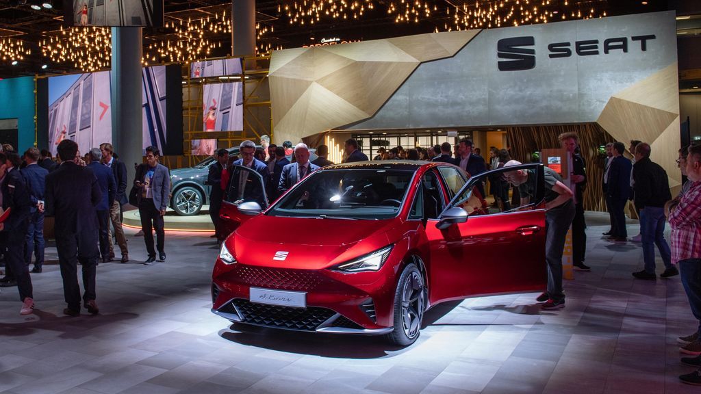 El modelo eléctrico de Seat (El Born), presentado en el Salón de Fráncfort