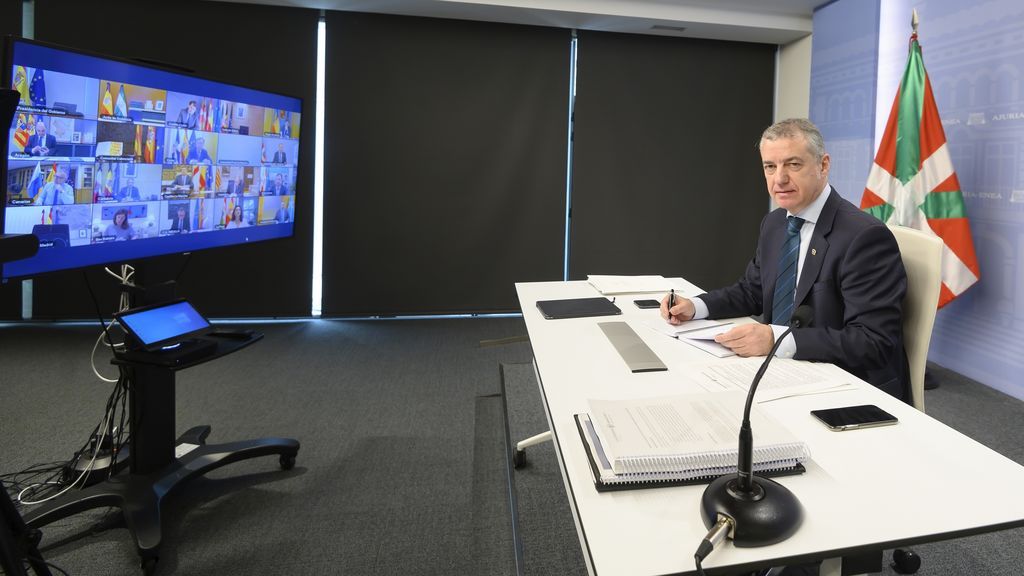 Urkullu emplaza a construir "un nuevo marco legal" para afrontar situaciones como el Covid desde la cogobernanza Urkullu emplaza a construir "un nuevo marco legal" para afrontar situaciones como el Covid desde la cogobernanza