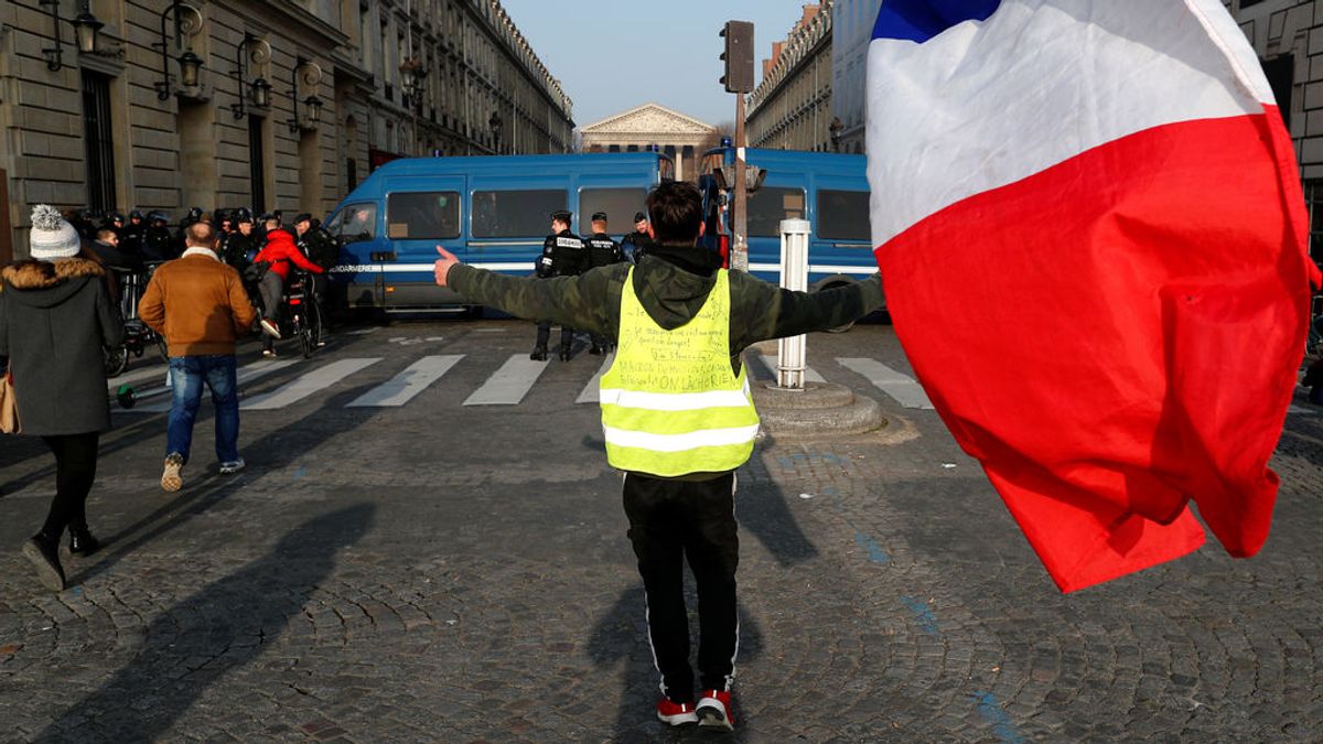 Los "chalecos amarillos" vuelven a las calles de Francia
