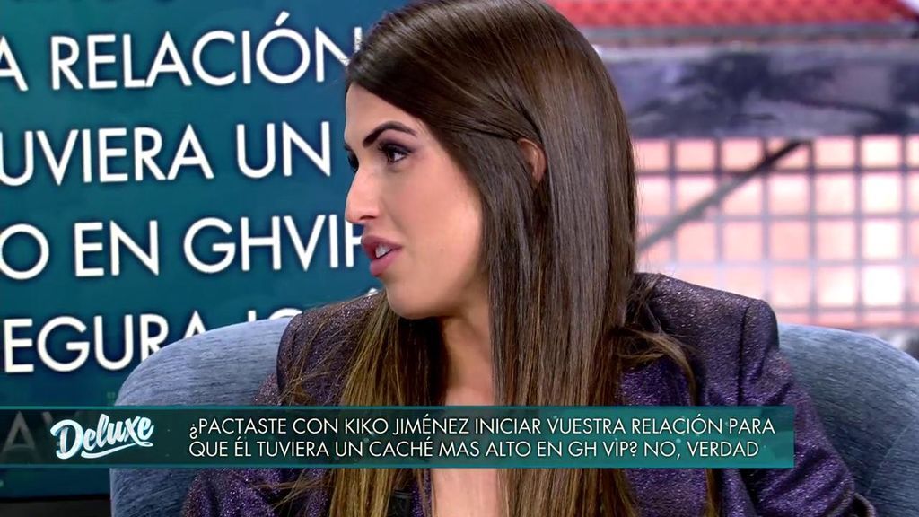 Sofía habla de si pactó su relación con Kiko Jiménez
