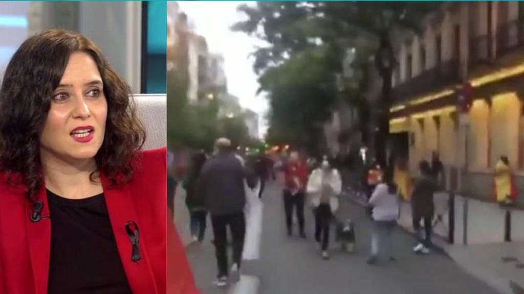 Díaz Ayuso, de las caceroladas al Gobierno: "Dicen que son cuatro ricos y se equivocan"