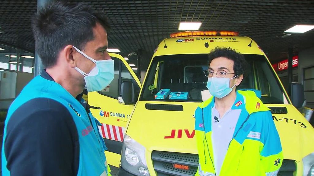 Acompañamos a una UVI medicalizada del Summa durante su jornada de trabajo