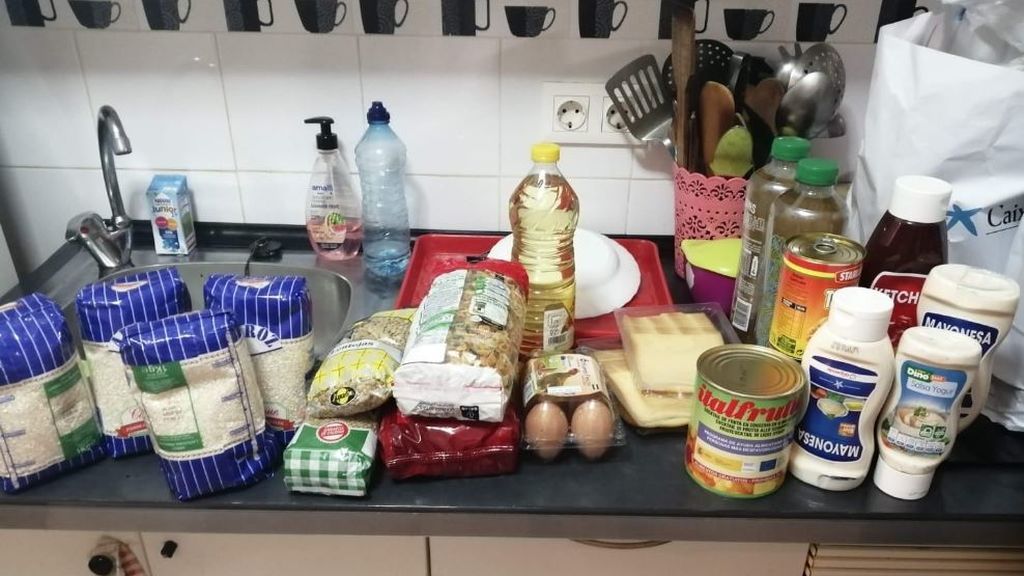 Un lote de comida