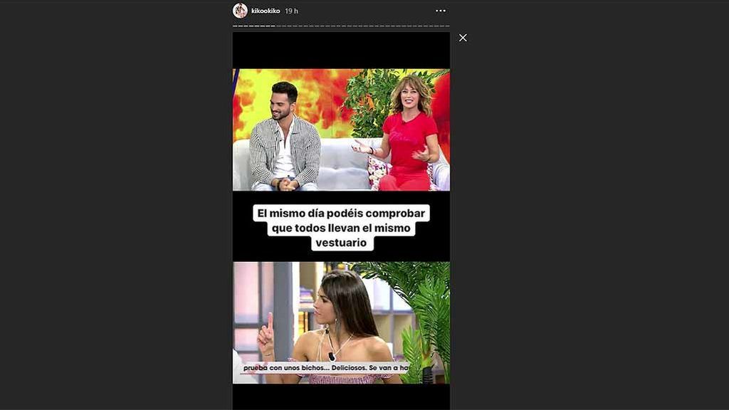 Kiko Jiménez defiende a su chica de las acusacoines de Suso Álvarez