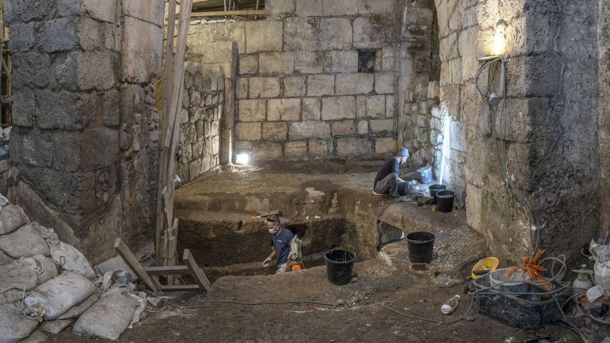 Descubren un sótano de 3 habitaciones debajo del muro de las lamentaciones en Jerusalén