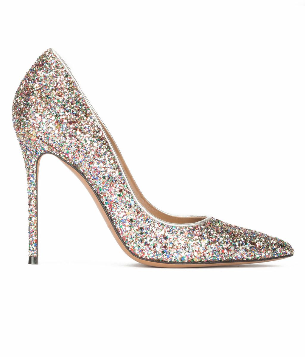 zapato glitter