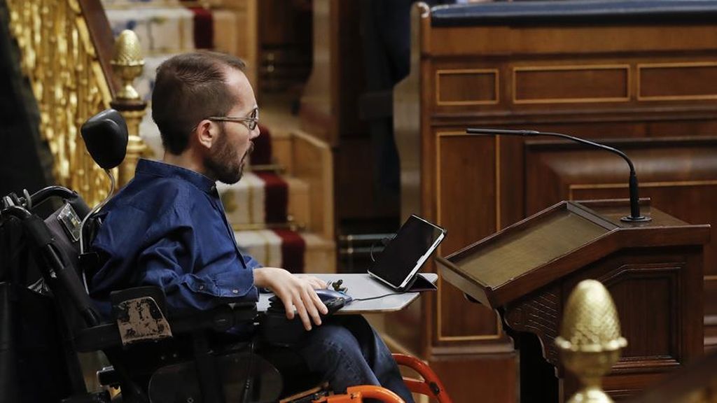 El diputado de Podemos, Pablo Echenique