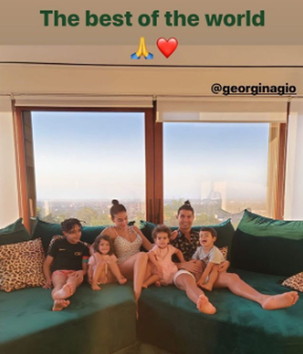 Cristiano y su publicación en Instagram sobre Georgina.