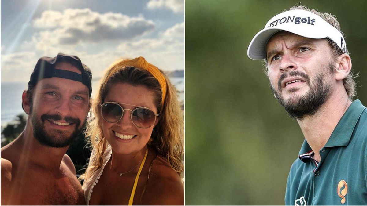 La mala puntería le juega una mala pasada al golfista Joost Luiten y a su pareja: "Casi matando a mi novia en el proceso tratando de dominar el distanciamiento social"