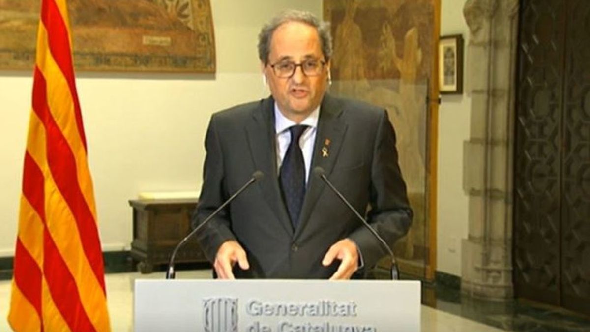 Torra urgirá a Sánchez este domingo a cumplir 40 medidas sobre Cataluña