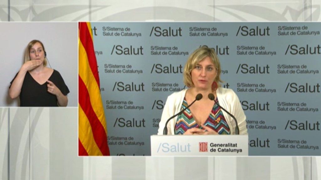 La Generalitat responde a Simón: "Quien sabe lo que pasa en Cataluña somos nosotros" La Generalitat responde a Simón: "Quien sabe lo que pasa en Cataluña somos nosotros"