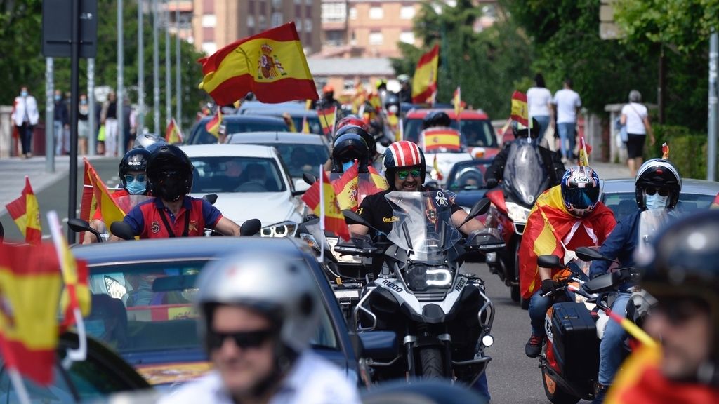 Manifestaciones en España convocadas por Vox contra la gestión del Gobierno en la crisis del coronavirus