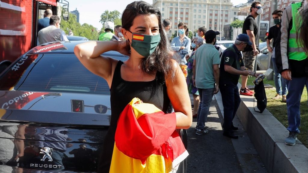 Manifestaciones en toda España convocadas por Vox contra la gestión del Gobierno en la crisis del coronavirus