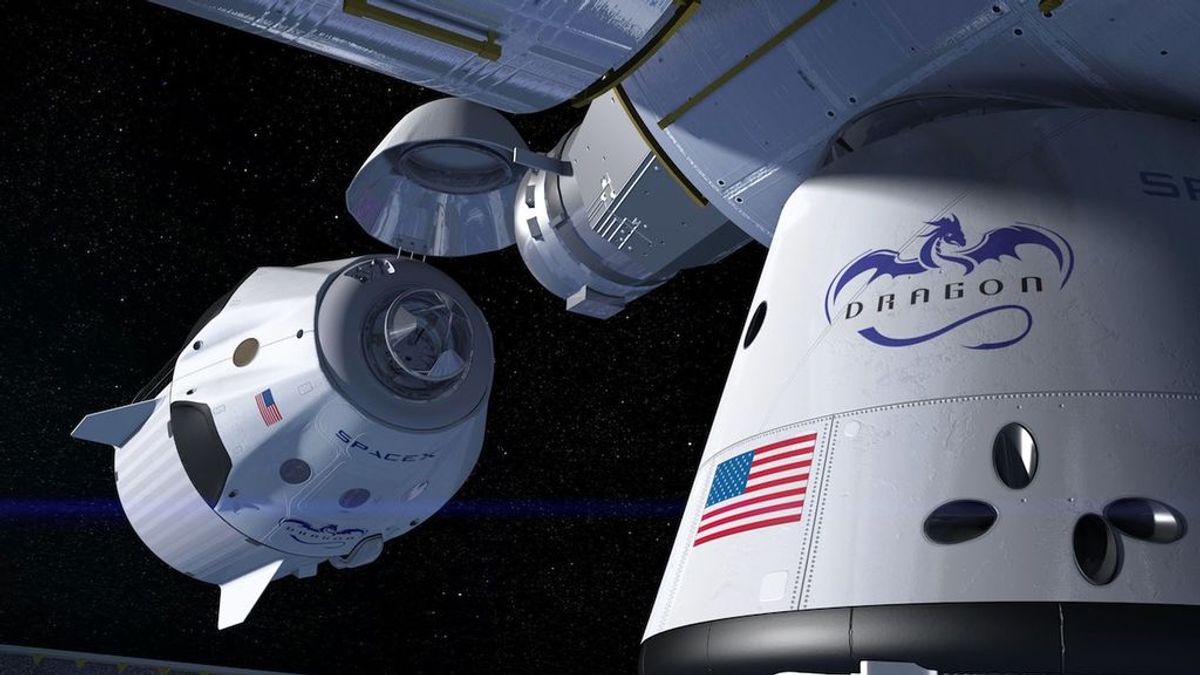 SpaceX  y la NASA lanzarán un cohete con dos astronautas el próximo miércoles