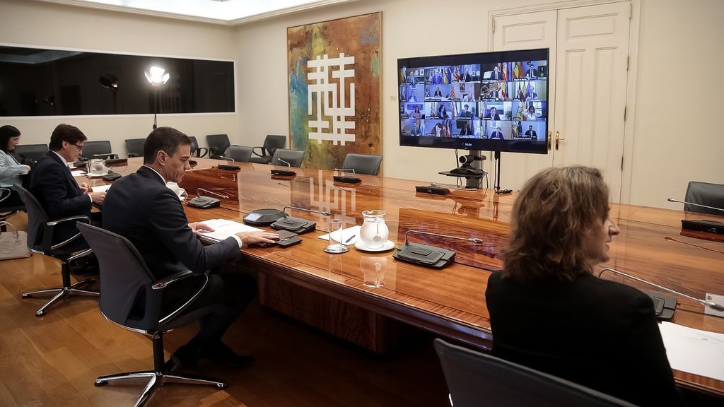 Urkullu, Moreno y Feijóo piden a Sánchez el fin de las reuniones de los domingos y que cree un formato más útil Urkullu, Moreno y Feijóo piden a Sánchez el fin de las reuniones de los domingos y que cree un formato más útil