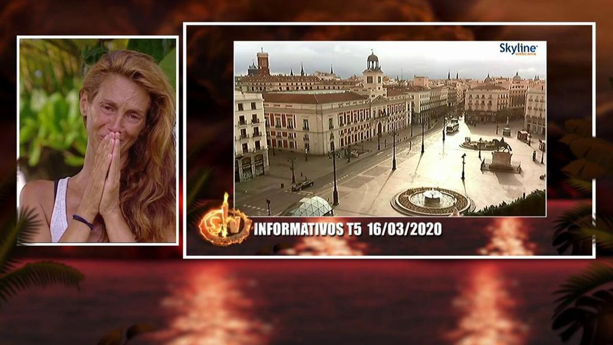 Elena se queda en shock al ver los estragos causados por el coronavirus en España: "Los verdaderos supervivientes son los que han vivido esta tragedia"