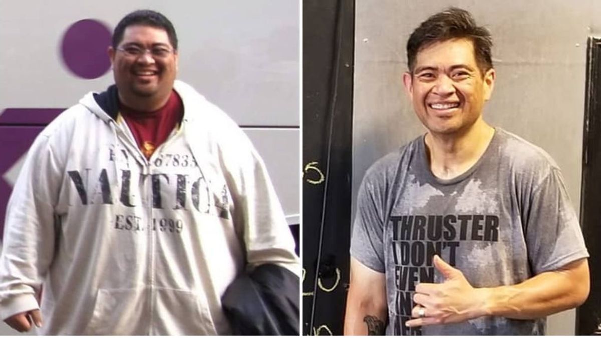 Un chico pierde 200 kilos gracias al crossfit y al apoyo de sus compañeros de entrenamiento