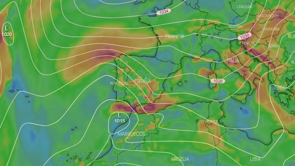 viento miercoles