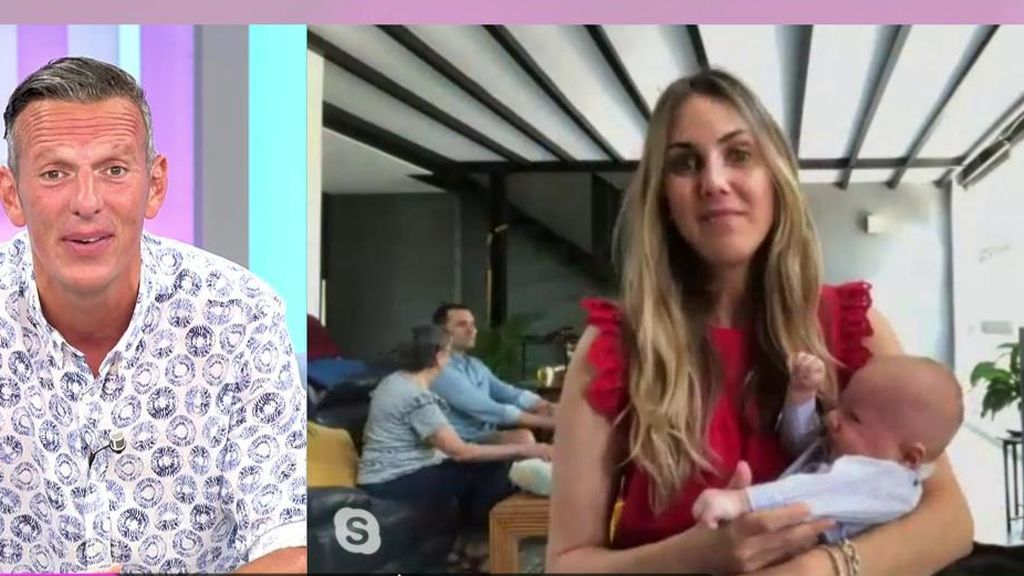 Los padres de Nuria Chavero ya conocen a su nieto: "Ha sido muy emocionante"