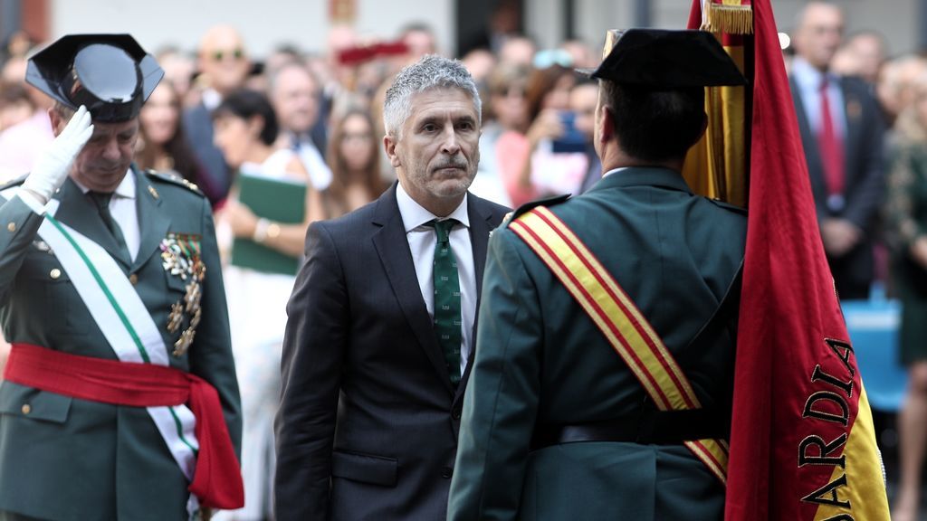 Fernando Grande-Marlaska en un acto de la Guardia Civil Fernando Grande-Marlaska en un acto de la Guardia Civil
