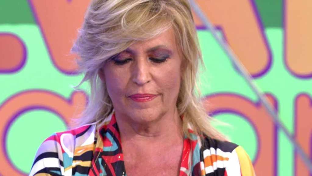 Lydia Lozano lee el nombre escrito por Kiko Hernández