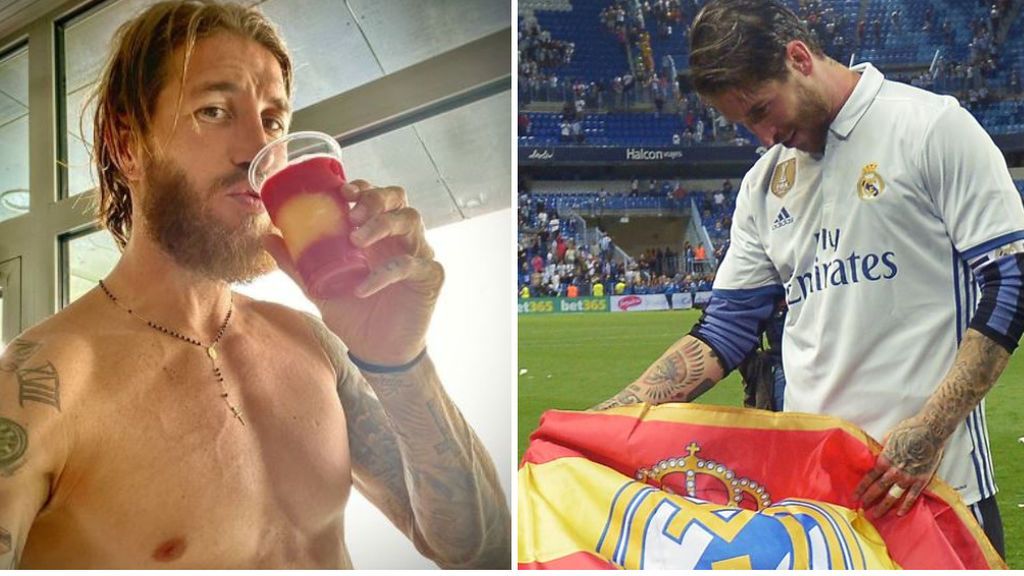 Sergio Ramos presume de su bebida más españolista en pleno debate político: "Toca recuperar"