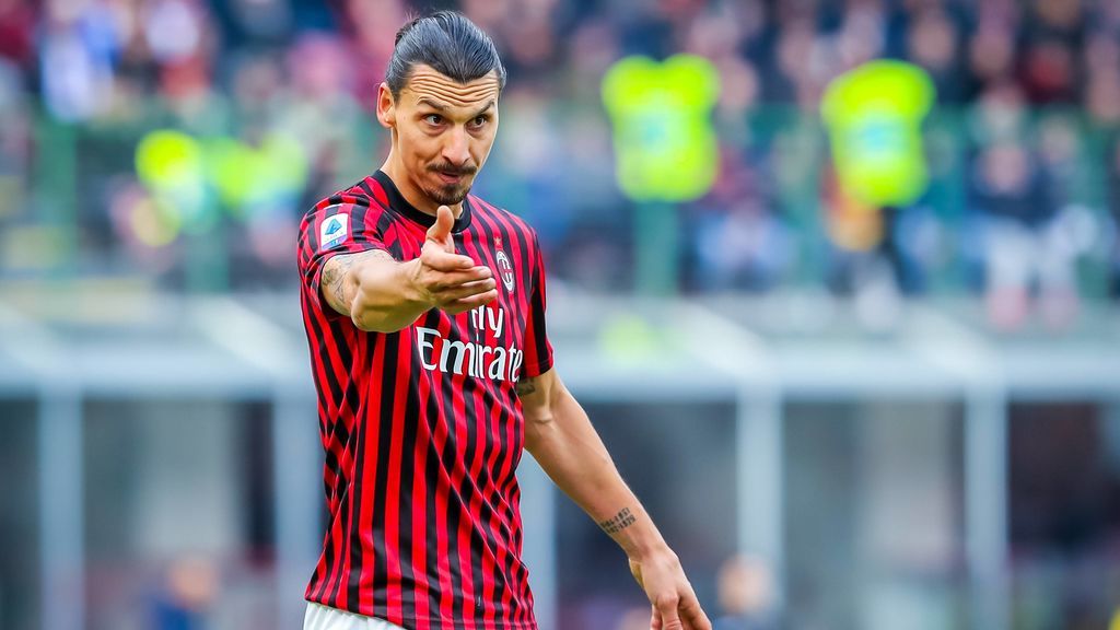 Ibrahimovic, en un partido con el Milan esta temporada Ibrahimovic, en un partido con el Milan esta temporada
