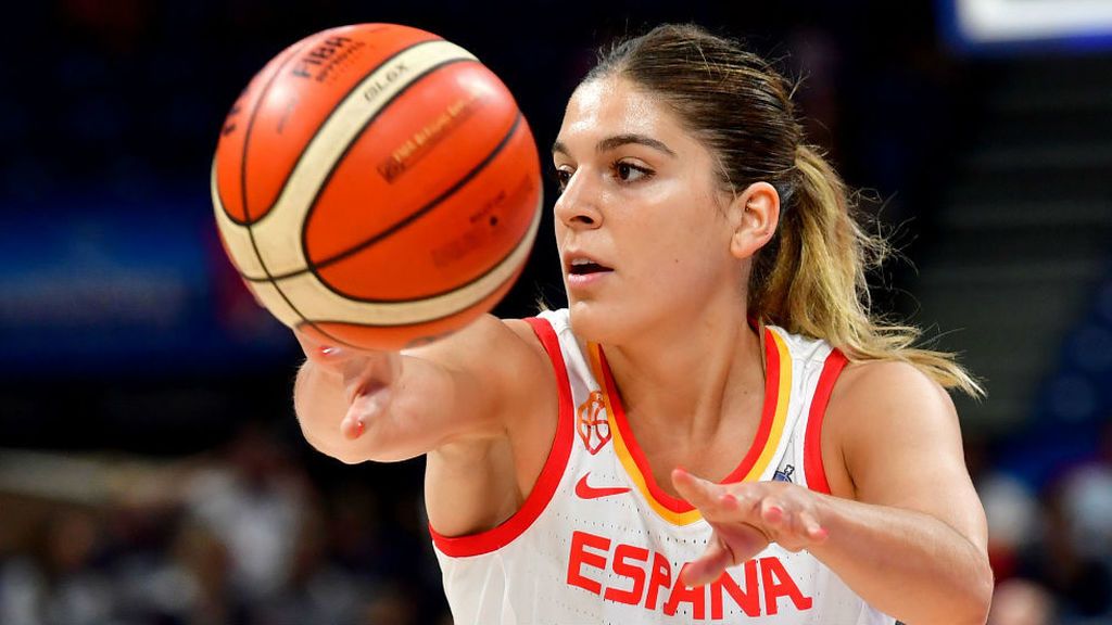 Marta Xargay en un partido con la selección Marta Xargay en un partido con la selección