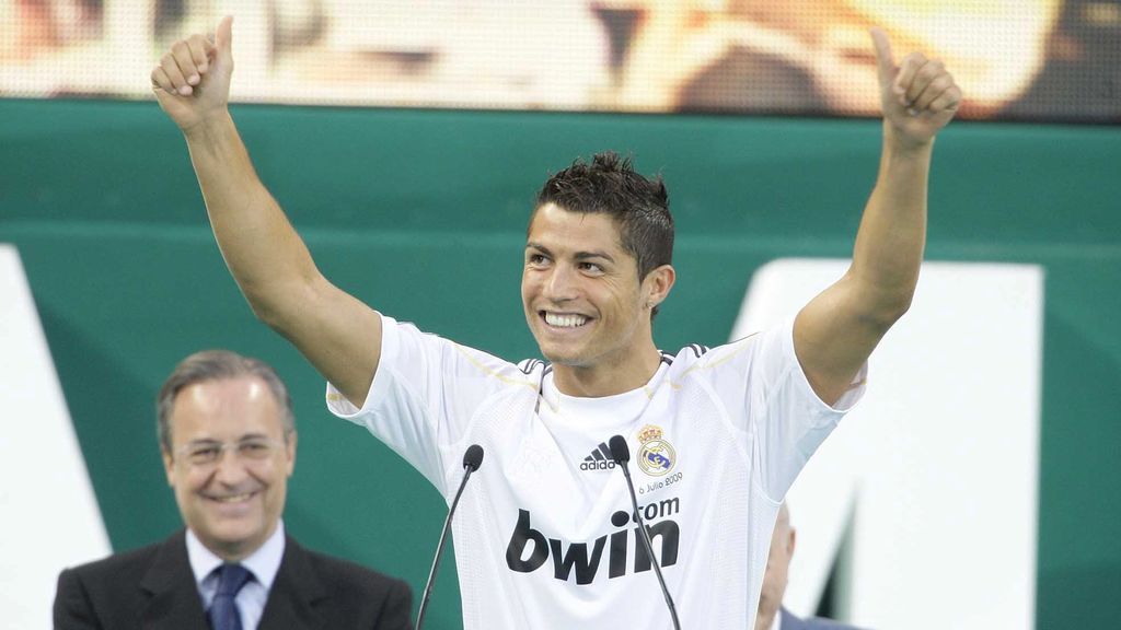 Cristiano fichó por el Real Madrid en el año 2009.