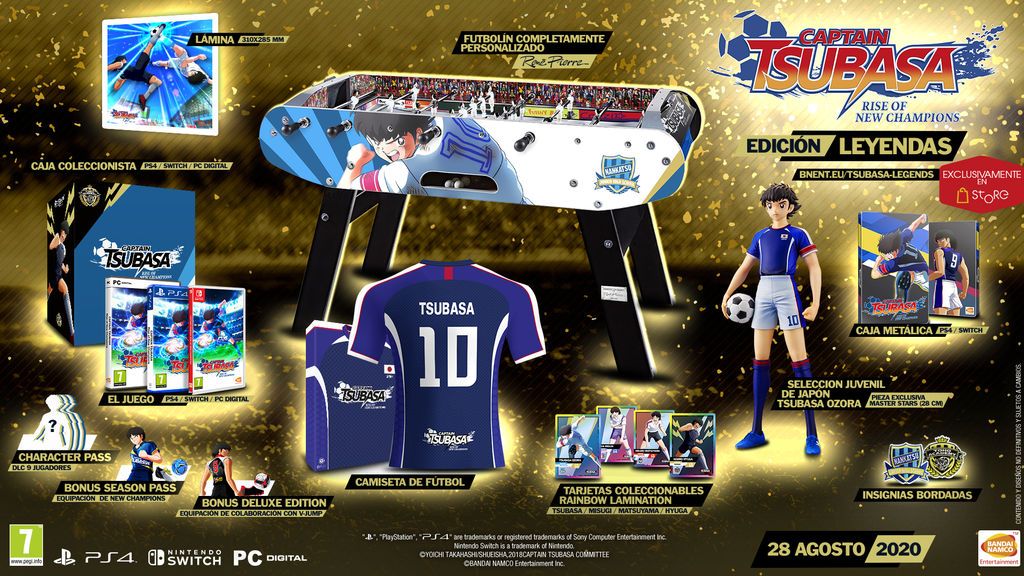 Captain Tsubasa: Rise of New Champions edición Leyendas