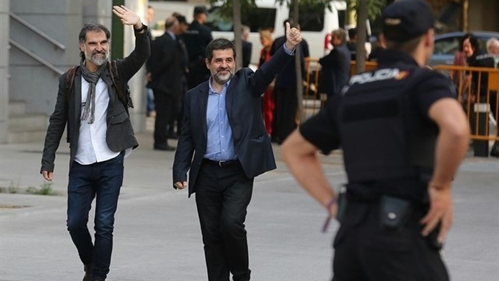 Unidas Podemos, nacionalistas e independentistas reclaman la libertad inmediata de los "Jordis" Unidas Podemos, nacionalistas e independentistas reclaman la libertad inmediata de los "Jordis"