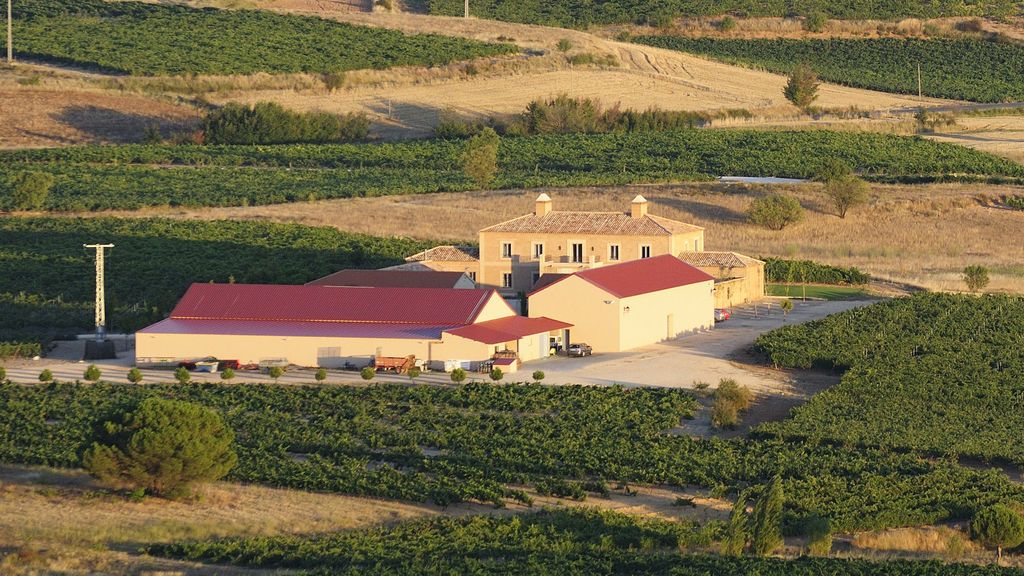 Casa de la familia, junto a la bodega