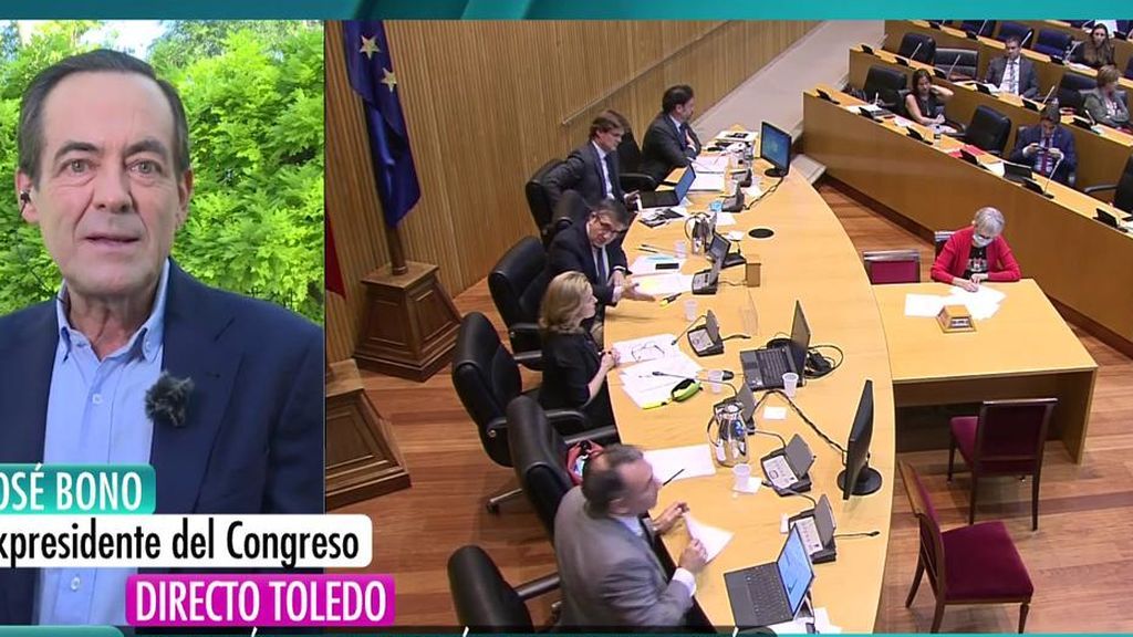 Bono: "El Congreso no refleja la crispación social, no estoy de acuerdo con eso"