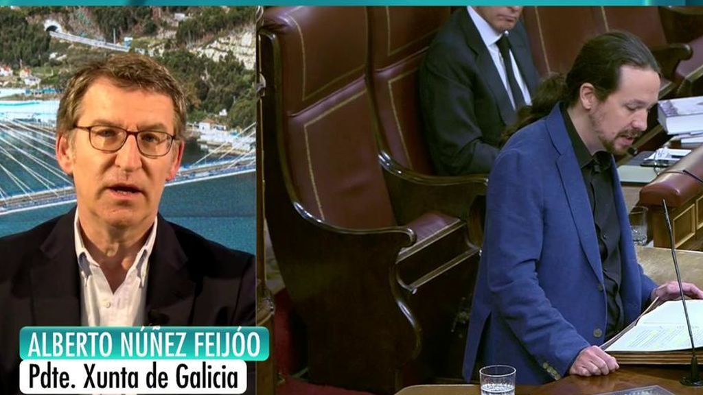 Alberto Nuñez Feijóo saca la cara por Cayetana : "Tenemos el Gobierno más provocador de los últimos 40 años"
