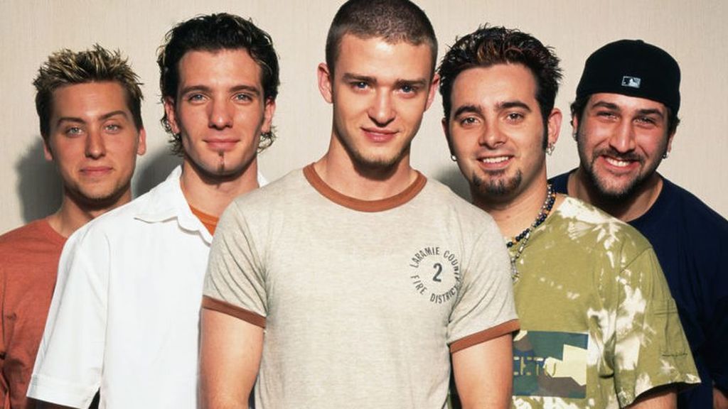 N'Sync, el grupo con el que triunfó Justin Timberlake.