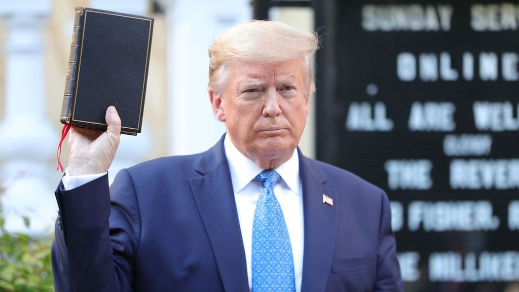 Trump pide "mano dura" contra los manifestantes y amenaza con desplegar el ejército en EEUU Trump pide "mano dura" contra los manifestantes y amenaza con desplegar el ejército en EEUU