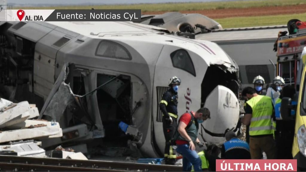 Una pasajera del tren Alvia accidentado en Zamora: “El primer vagón ha dado vueltas de campana”