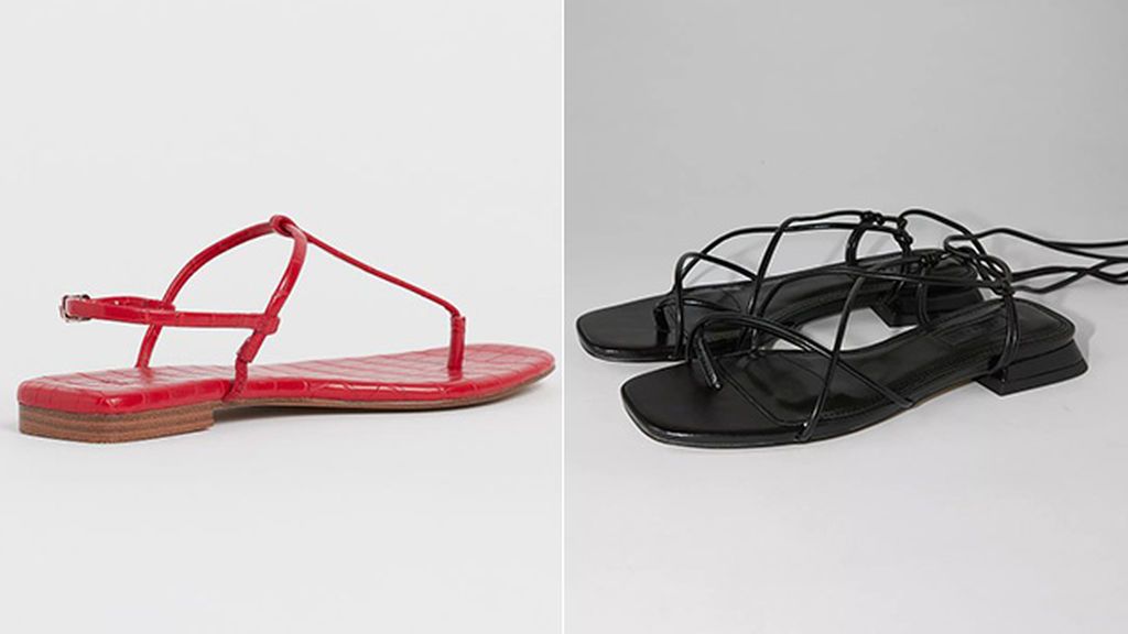 Sandalias de H & M y Topshop