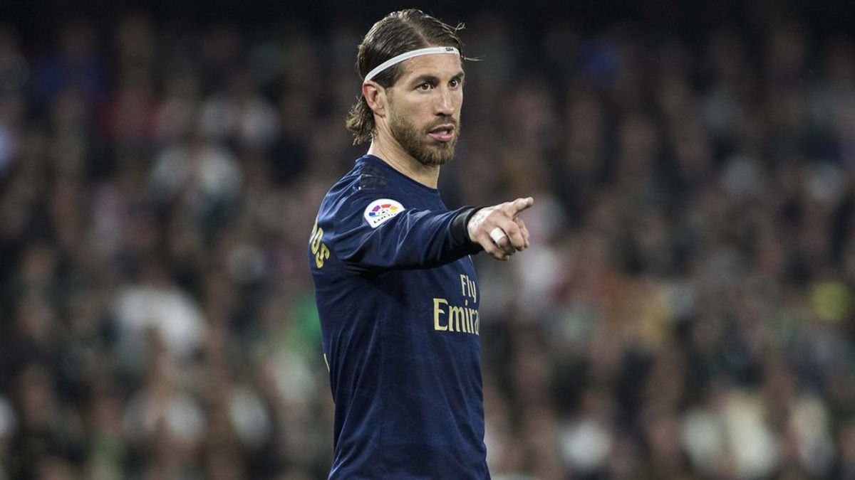 Sergio Ramos, en el partido del Real Madrid ante el Betis. Sergio Ramos, en el partido del Real Madrid ante el Betis.