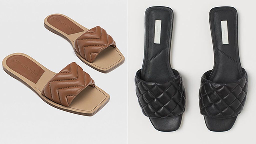 Sandalias de Stradivarius y H & M