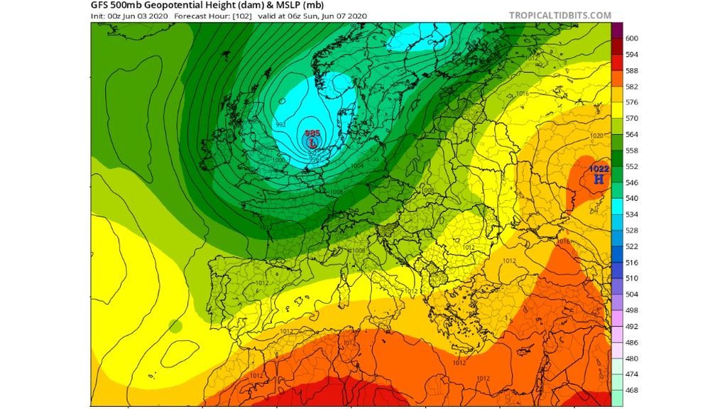 500hpa domingo