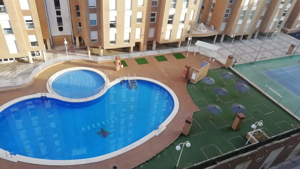 Piscina urbanización