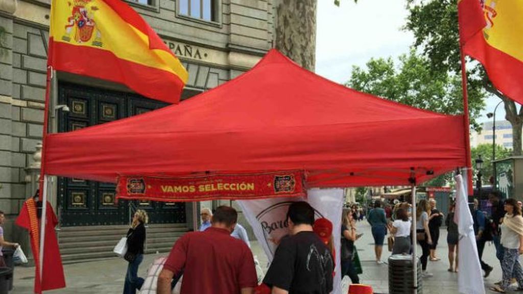 Carpa de apoyo a la selección Carpa de apoyo a la selección