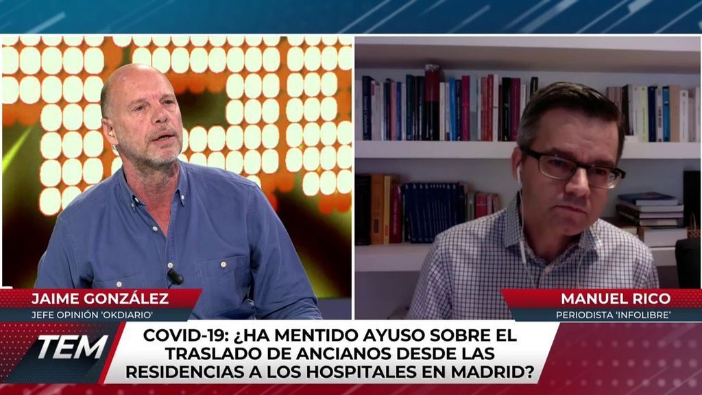 Manuel Rico (infoLibre) se enfrenta a Jaime González (Okdiario): “Más allá de la hipocresía, hay que saber leer”