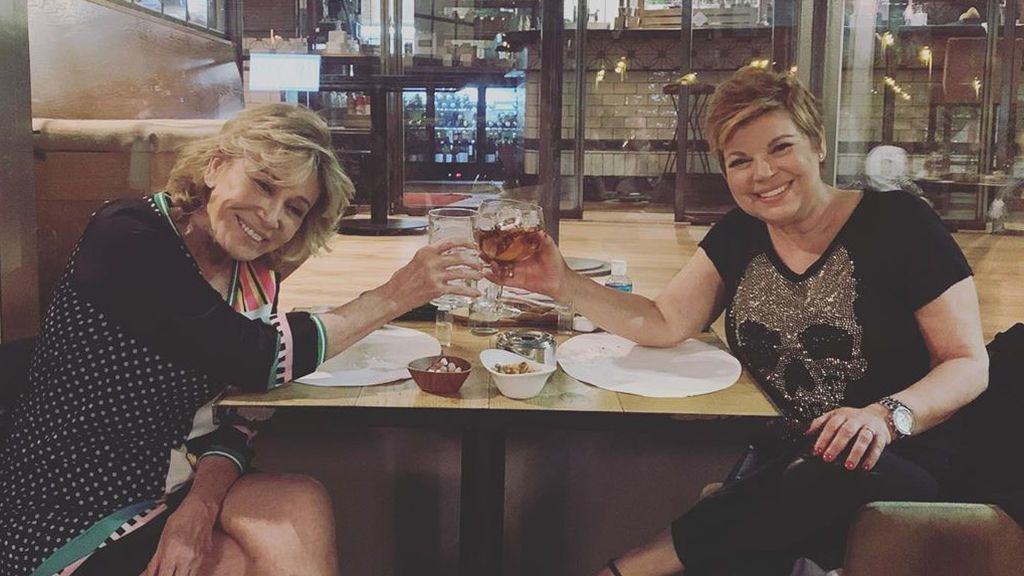 Terelu Campos y Mila  Ximénez se reencuentran tras el confinamiento: “Por fin juntas”